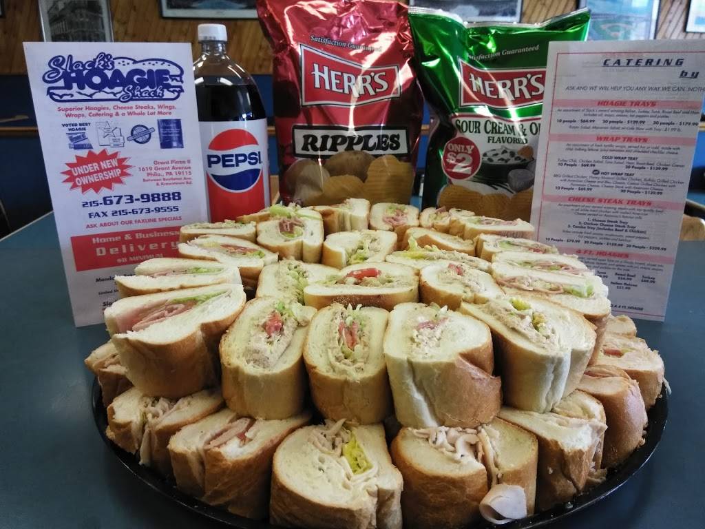 Slacks Hoagie Shack Grant Avenue | meal takeaway | 1619 Grant Ave #14, Philadelphia, PA 19115, USA | 2156739888 OR +1 215-673-9888
