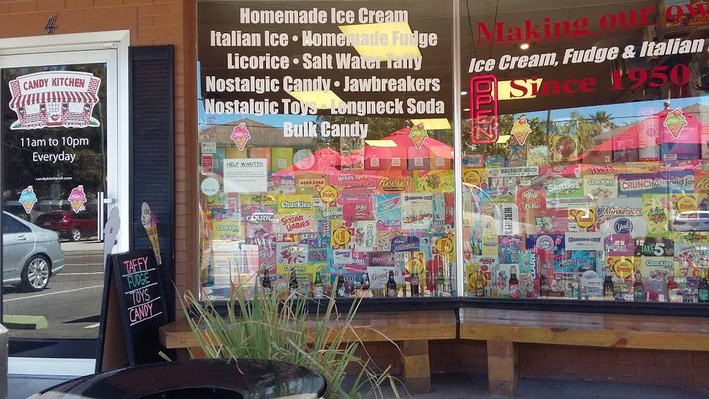 Candy Kitchen | restaurant | 311 Gulf Blvd #4, Indian Rocks Beach, FL 33785, USA | 7272400683 OR +1 727-240-0683
