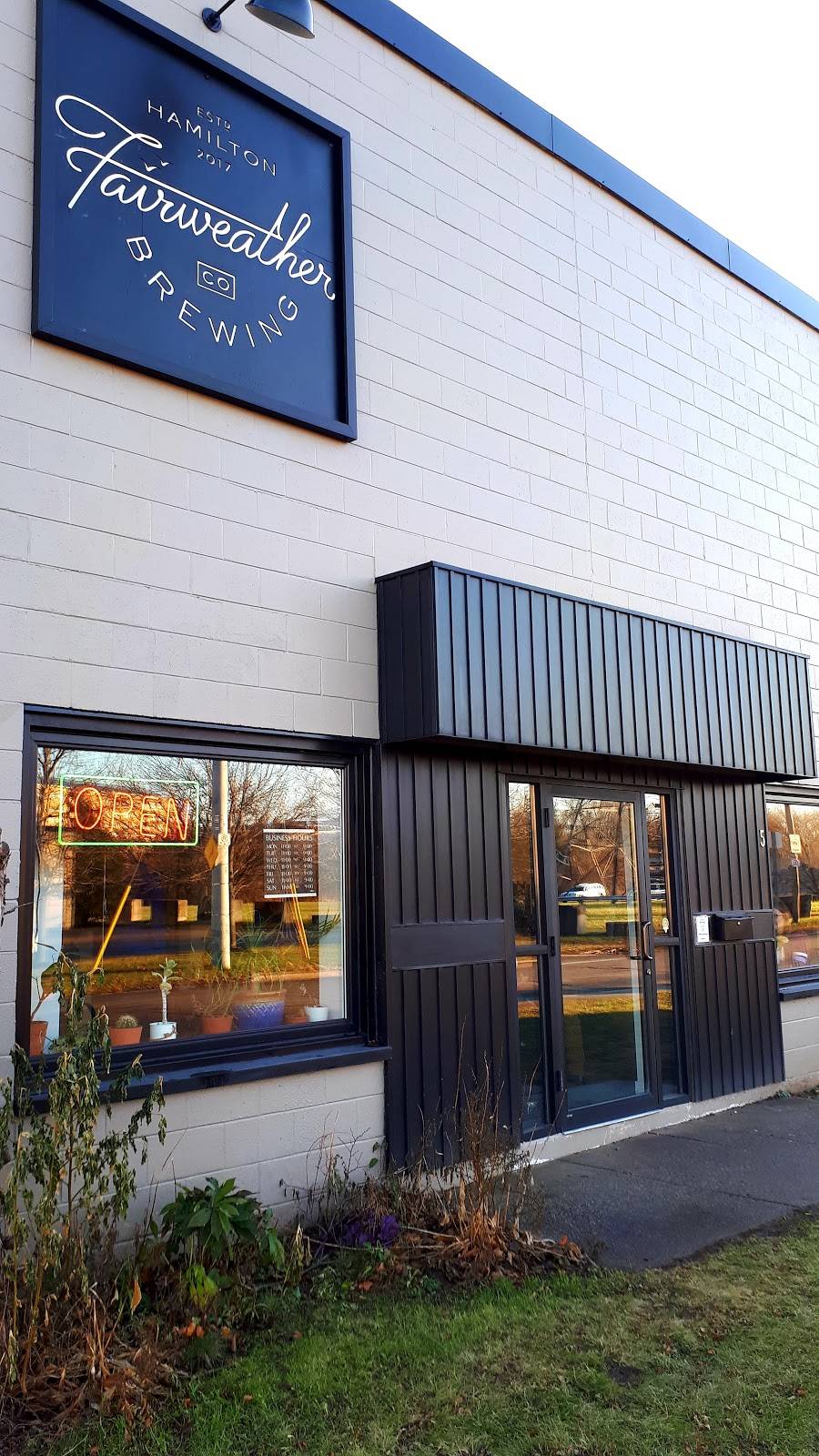 Fairweather Brewing Company | restaurant | 5 Ofield Rd Unit #1, Hamilton, ON L8S 2M4, Canada | 9055700606 OR +1 905-570-0606