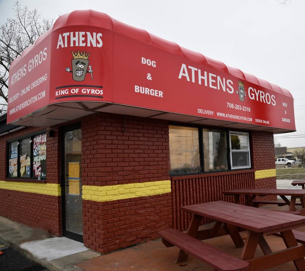 Athens Gyros | restaurant | 3941 Sauk Trail, Richton Park, IL 60471, USA | 7082832310 OR +1 708-283-2310