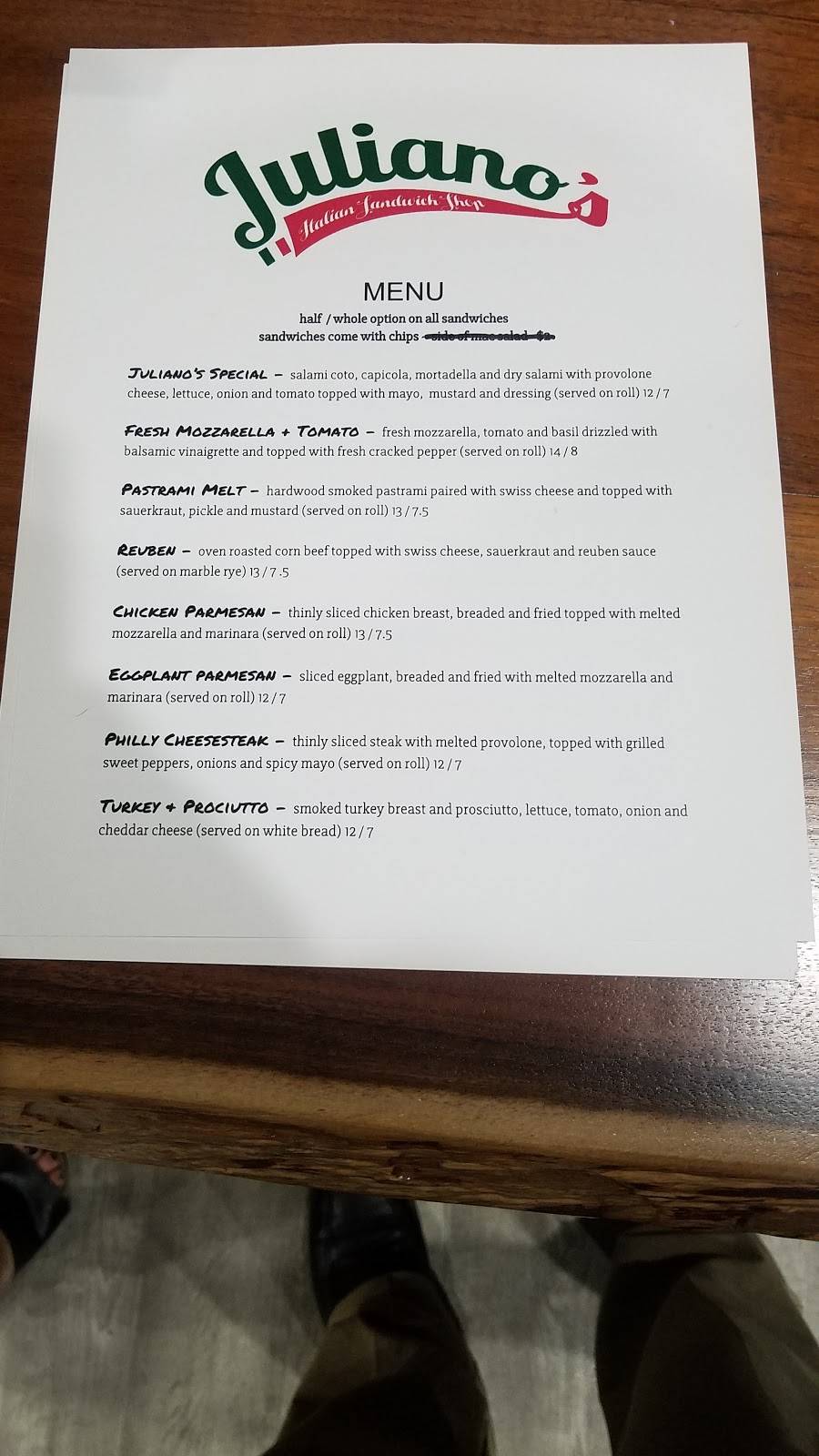 Julianos Italian Sandwich Shop | restaurant | 13811 SE McLoughlin Blvd, Oak Grove, OR 97222, USA | 5033446148 OR +1 503-344-6148