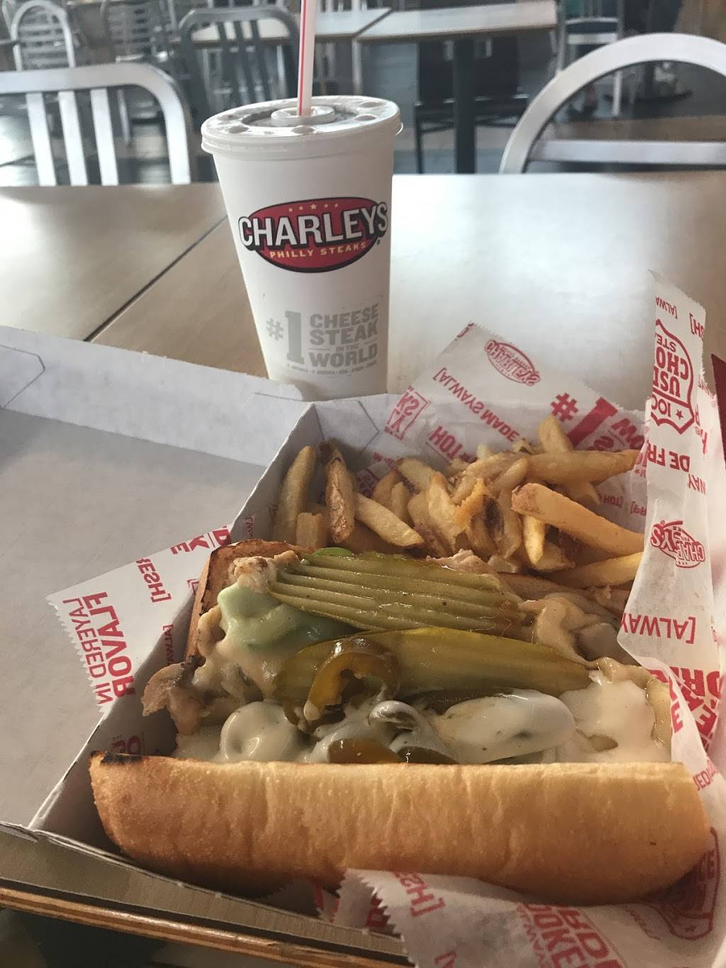 Charleys Philly Steaks | restaurant | 1 W Flatiron Crossing Cir Ste FF-228, Broomfield, CO 80021, USA | 7208879000 OR +1 720-887-9000