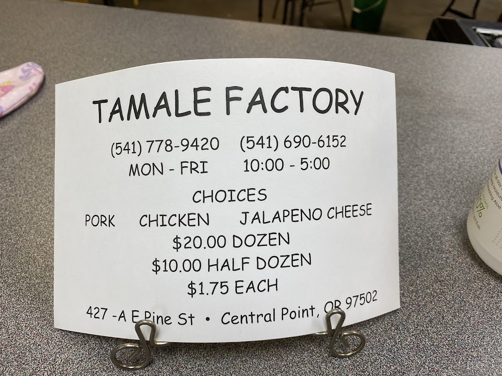 Tamale Factory | meal takeaway | 754 Hopkins Rd, Central Point, OR 97502, USA | 5416906152 OR +1 541-690-6152