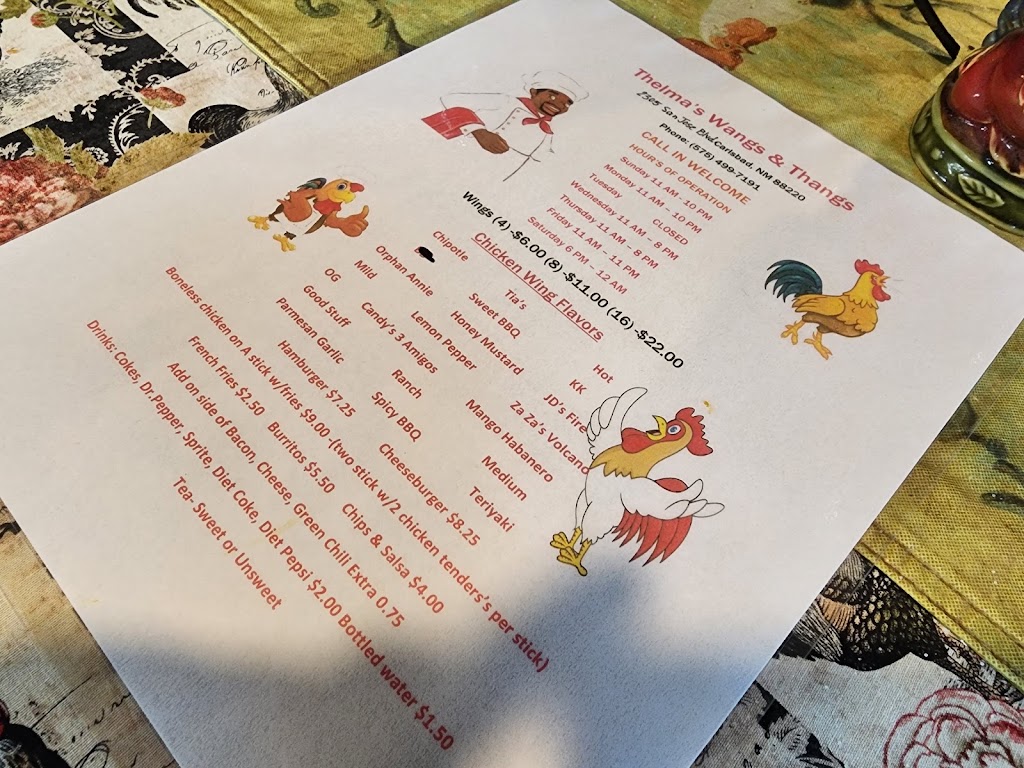 Thelmas Wangs & Thangs | restaurant | 2305 San Jose Blvd, Carlsbad, NM 88220, USA | 5754997191 OR +1 575-499-7191