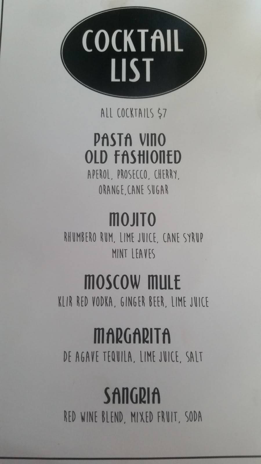 Pasta Vino | restaurant | 10571 Country Walk Ln, Sister Bay, WI 54234, USA | 9208548100 OR +1 920-854-8100