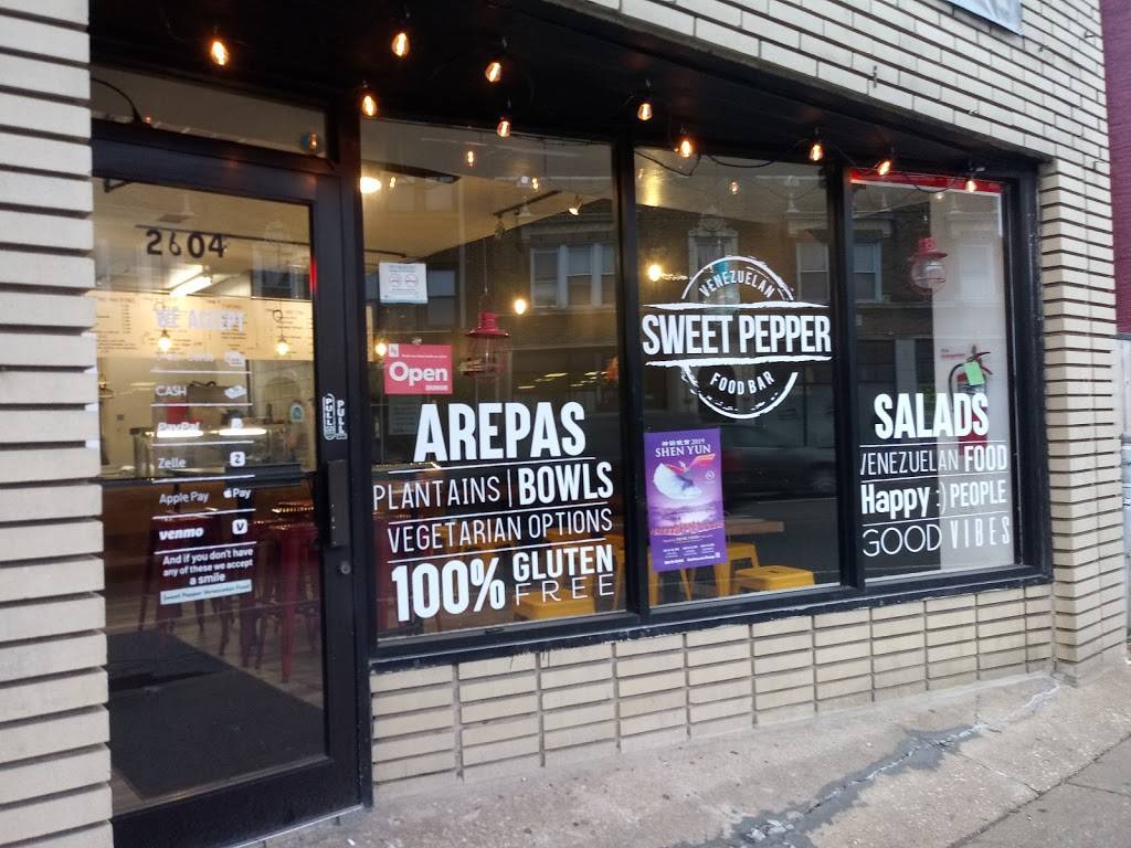 Sweet Pepper Venezuelan Food Bar | restaurant | 2604 W Lawrence Ave, Chicago, IL 60625, USA | 8722085665 OR +1 872-208-5665