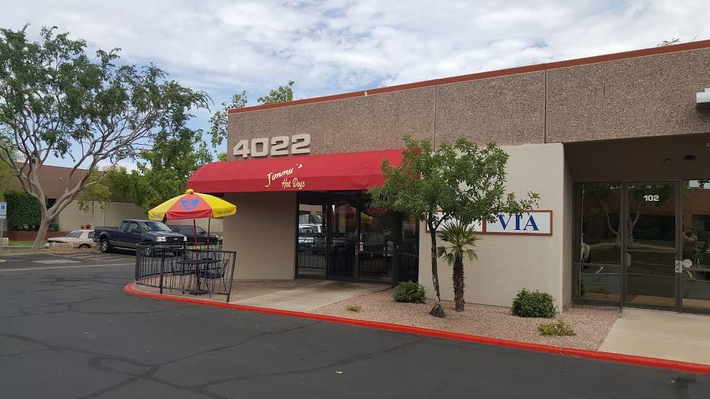 Jimmys Hot Dogs | restaurant | 4022 E Broadway Rd # 101, Phoenix, AZ 85040, USA | 6027598357 OR +1 602-759-8357