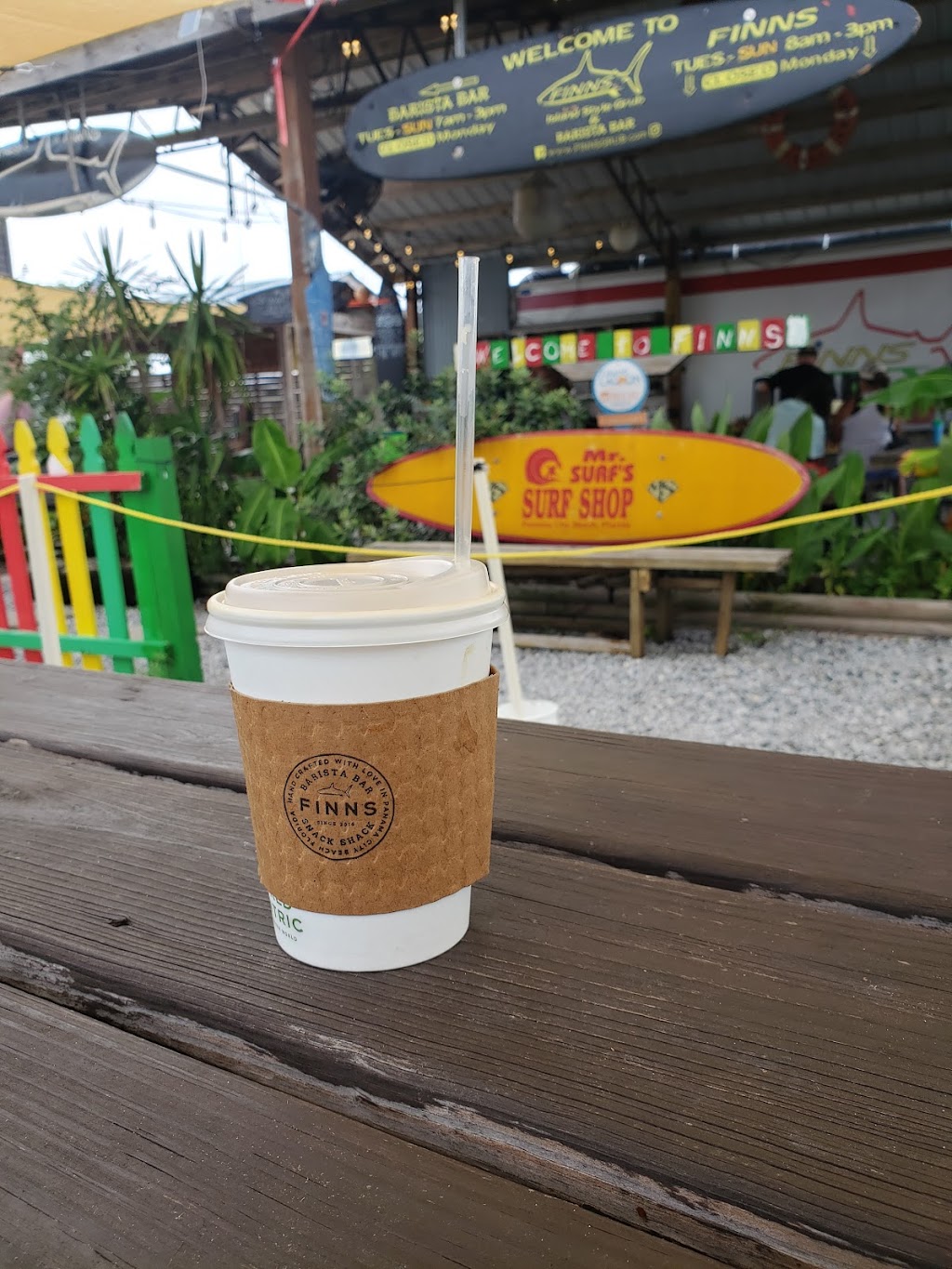 FINNS Barista Bar and Snack Shack | cafe | 7220 Thomas Dr, Panama City, FL 32408, USA | 8508661471 OR +1 850-866-1471