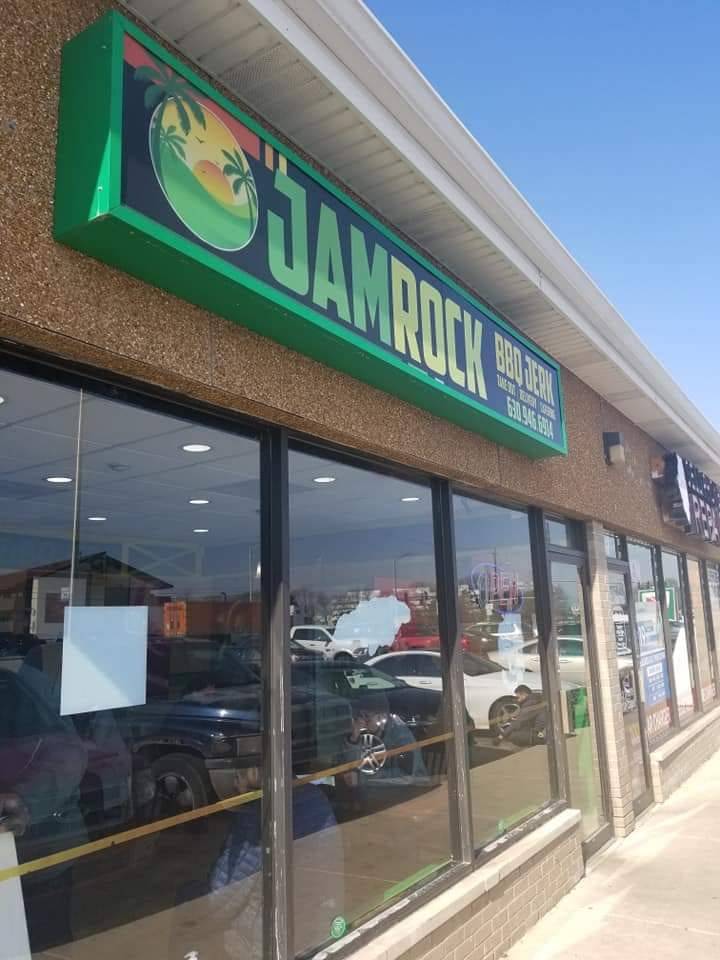 Jam Rock BBQ Jerk | restaurant | 1659 N, IL-59, Naperville, IL 60563, USA | 6309466914 OR +1 630-946-6914