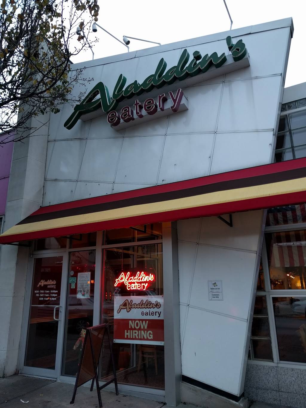 Aladdins Eatery Squirrel Hill | restaurant | 5878 Forbes Ave, Pittsburgh, PA 15217, USA | 4124215100 OR +1 412-421-5100