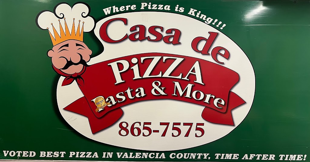 Casa De Pizza - Los Lunas | restaurant | 106 Main St NE Suite B, Los Lunas, NM 87031, USA | 5058657575 OR +1 505-865-7575
