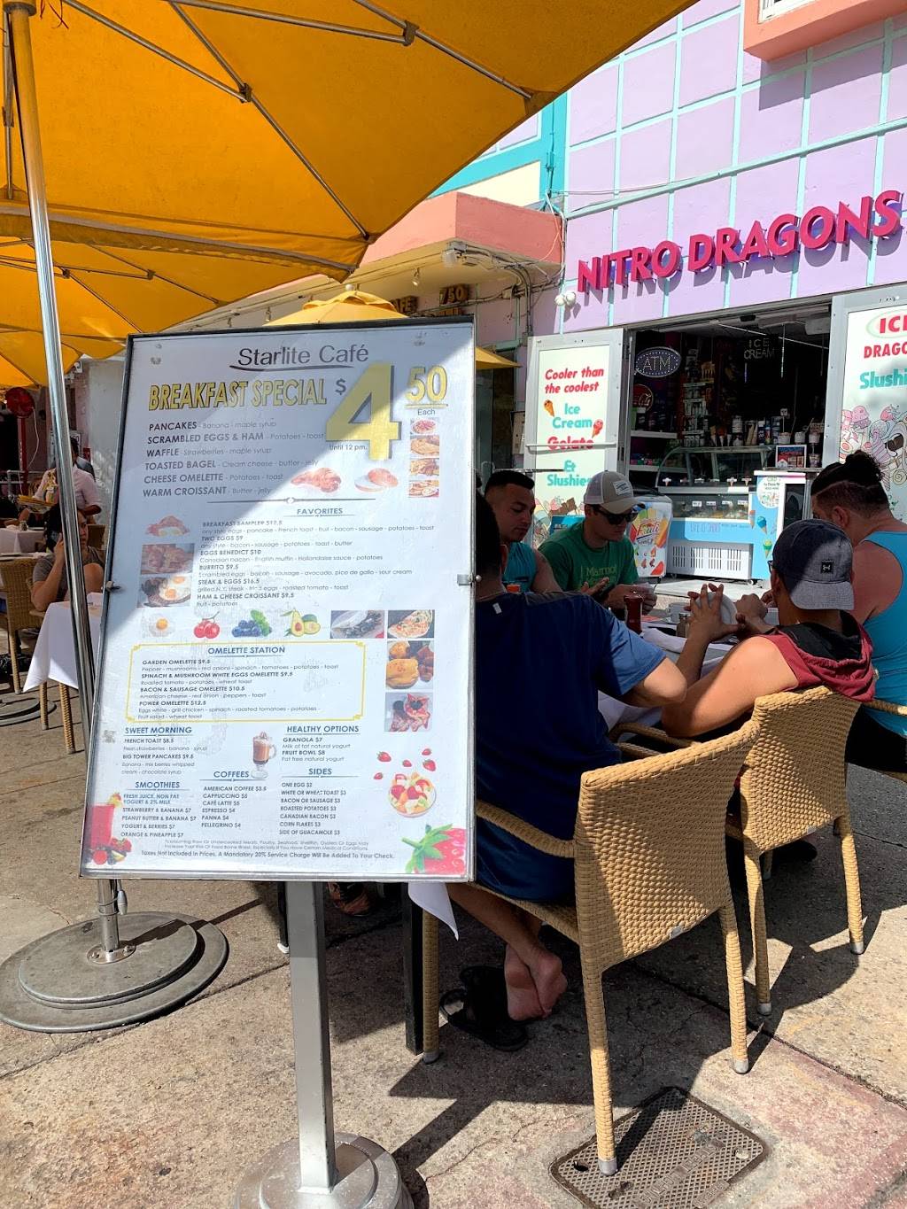 Starlite Cafe | restaurant | 750 Ocean Dr, Miami Beach, FL 33139, USA | 3055342161 OR +1 305-534-2161