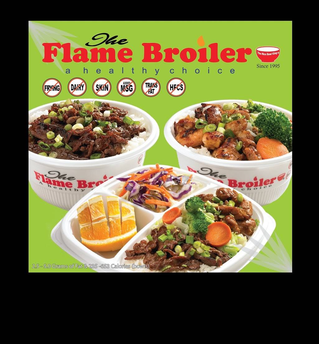 Flame Broiler | restaurant | 22 Rio Rancho Rd, Pomona, CA 91766, USA | 9096201010 OR +1 909-620-1010