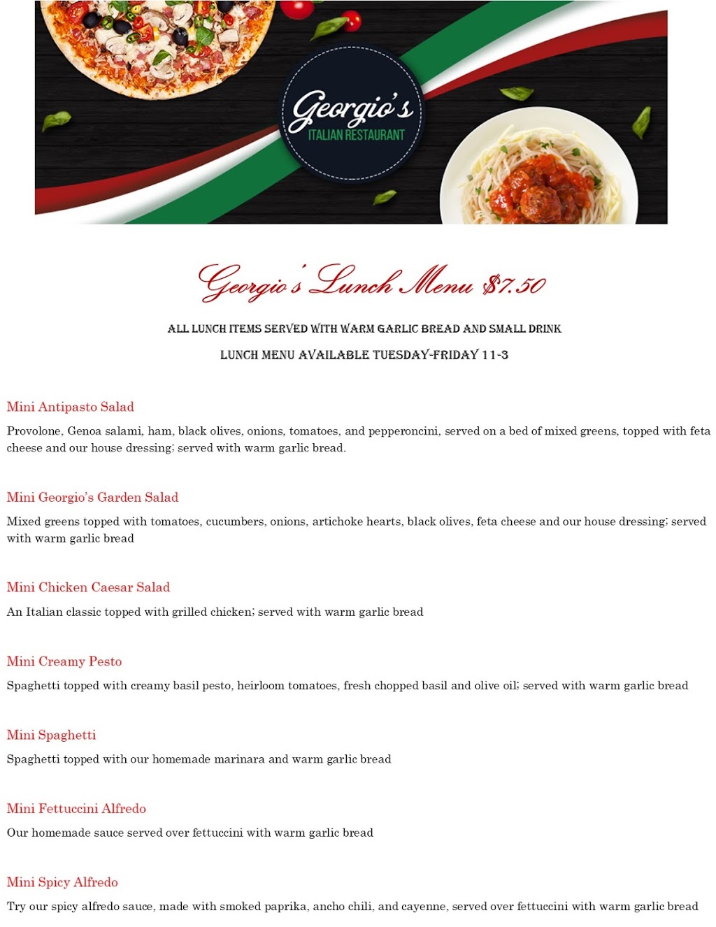 Georgios | restaurant | 204 Public Square, Berryville, AR 72616, USA | 8705052065 OR +1 870-505-2065