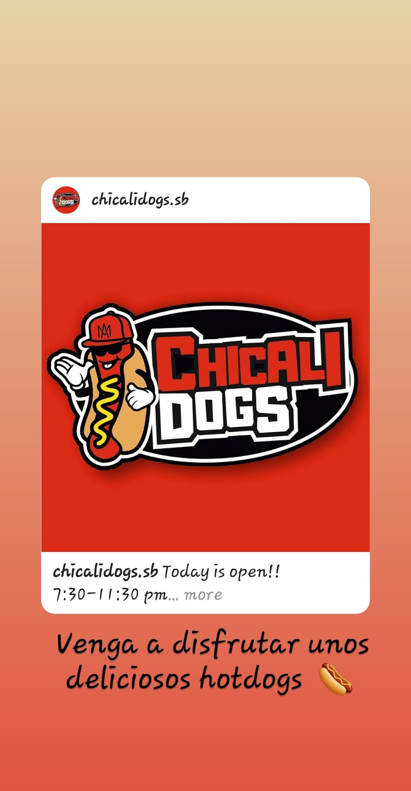 Chicalidogs.sb | restaurant | 989 N D St, San Bernardino, CA 92410, USA | 4423273012 OR +1 442-327-3012