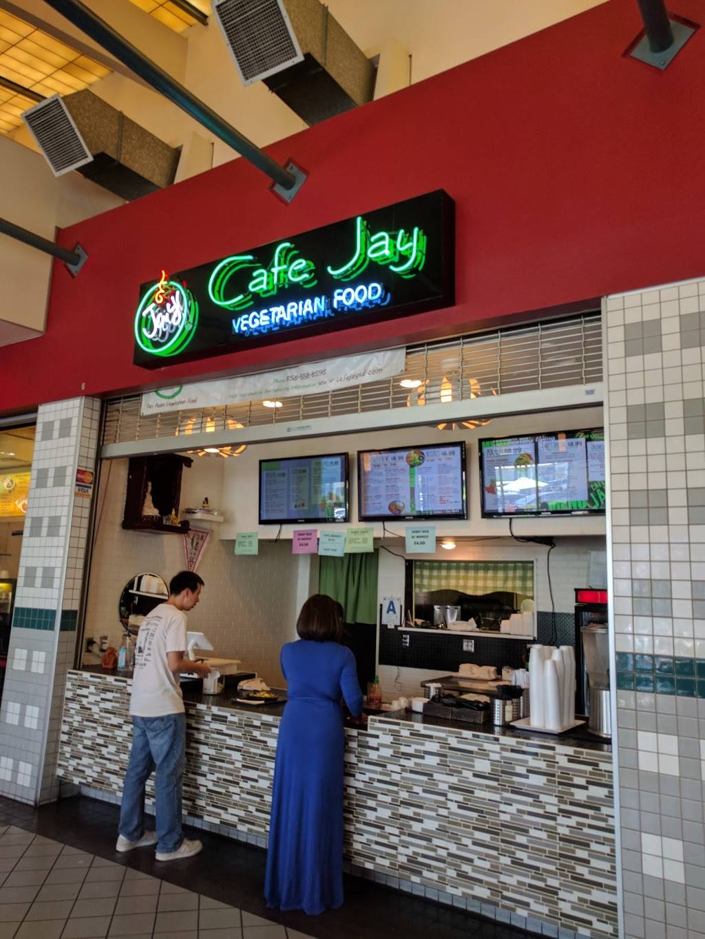 Cafe Jay Vegetarian | restaurant | 9450 Scranton Rd, San Diego, CA 92121, USA | 8585356450 OR +1 858-535-6450