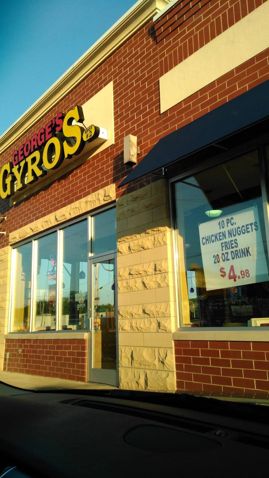 Georges Gyros Spot 2 | restaurant | 1201 W 37th Ave, Hobart, IN 46342, USA | 2199477919 OR +1 219-947-7919