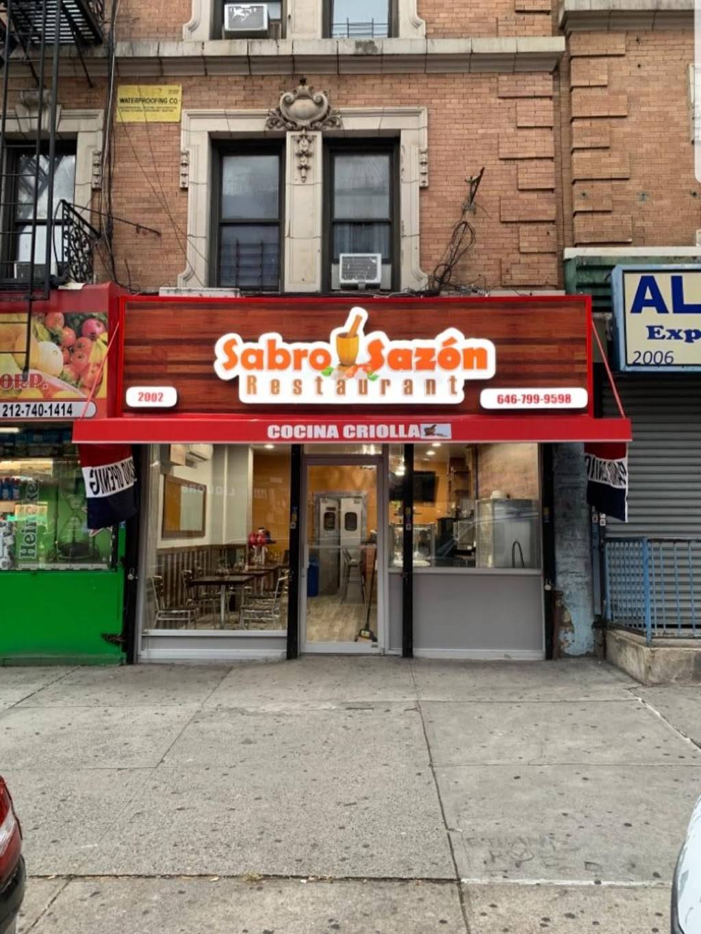 SabroSazón | restaurant | 2002 Amsterdam Ave, New York, NY 10032, USA | 6467999598 OR +1 646-799-9598