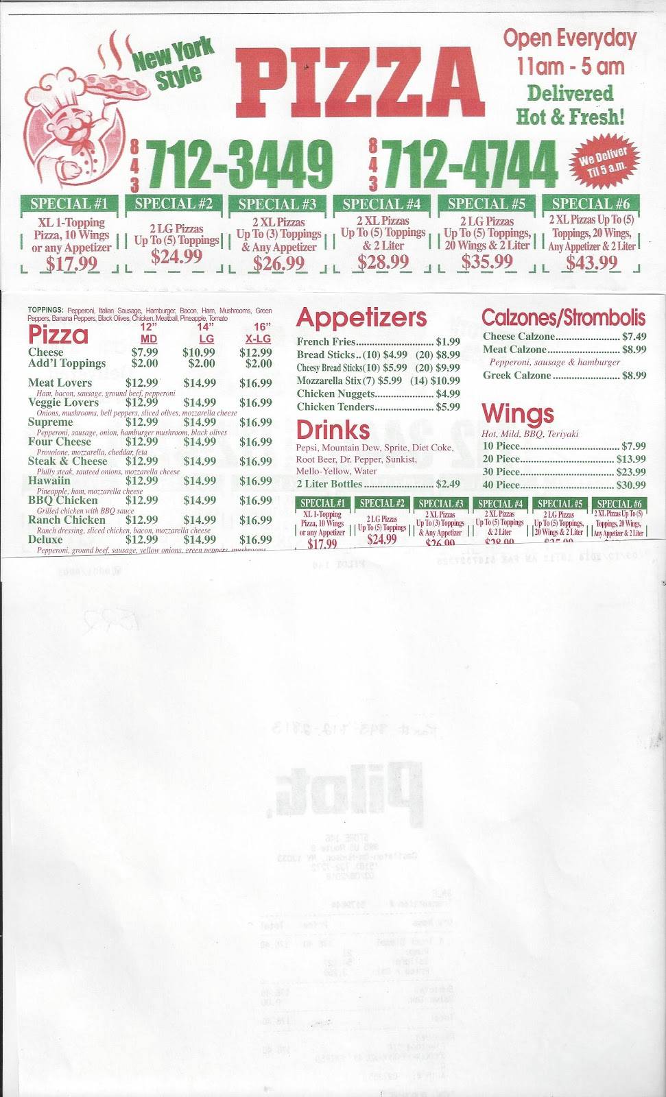 Pizza Heaven | restaurant | 708 N Kings Hwy, Myrtle Beach, SC 29577, USA | 8437123449 OR +1 843-712-3449