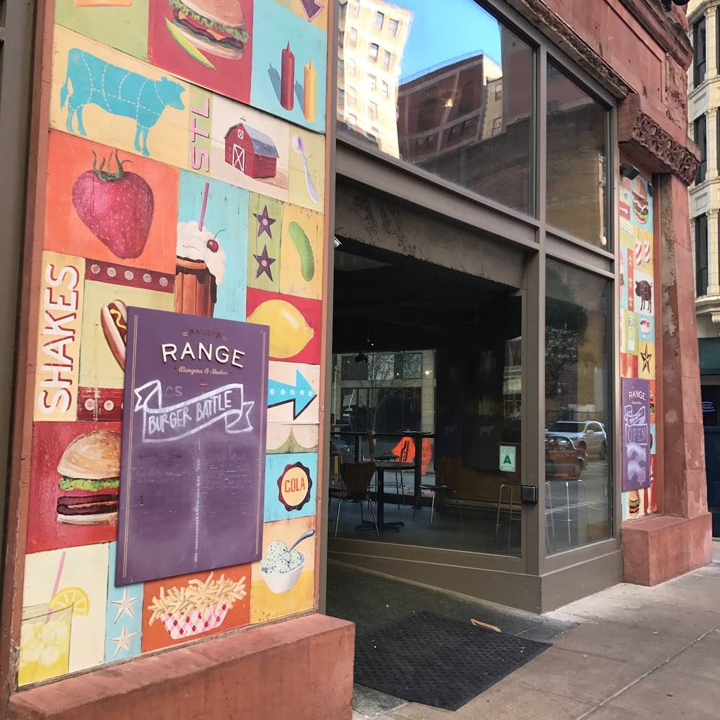 Baileys Range | restaurant | 1420, 920 Olive St, St. Louis, MO 63101, USA | 3142418121 OR +1 314-241-8121