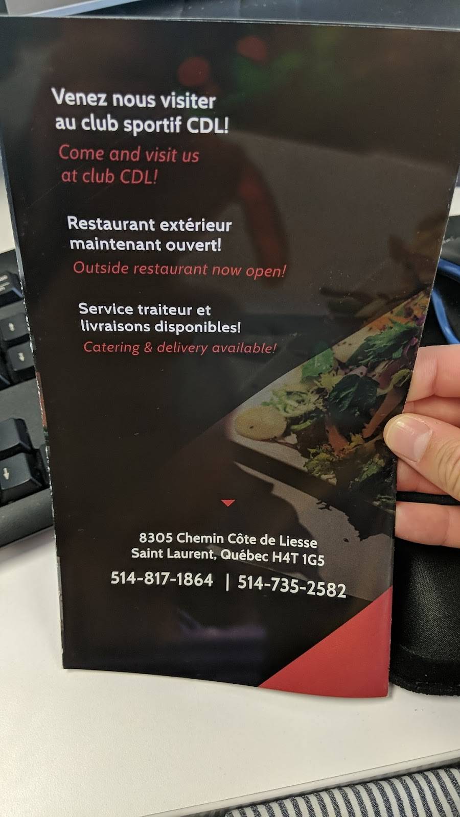 Rouge Santé | restaurant | 8305 Chemin de la Côte-de-Liesse, Saint-Laurent, QC H4T 1G5, Canada | 4384760540 OR +1 438-476-0540