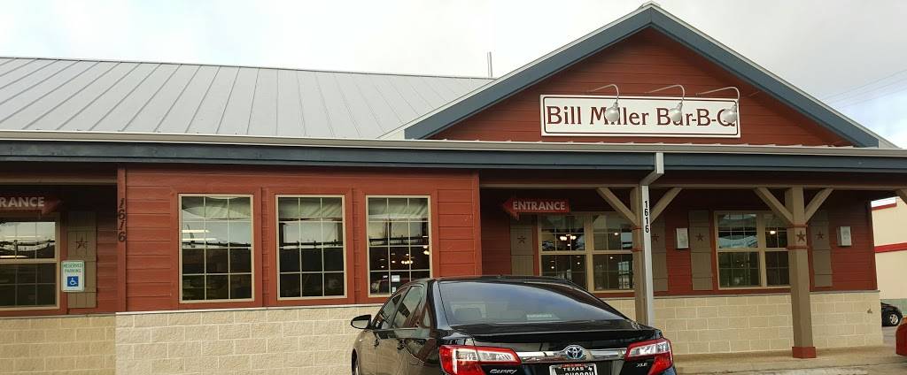 Bill Miller Bar-B-Q | restaurant | 1616 N Loop 1604 E, San Antonio, TX 78232, USA | 2105454303 OR +1 210-545-4303