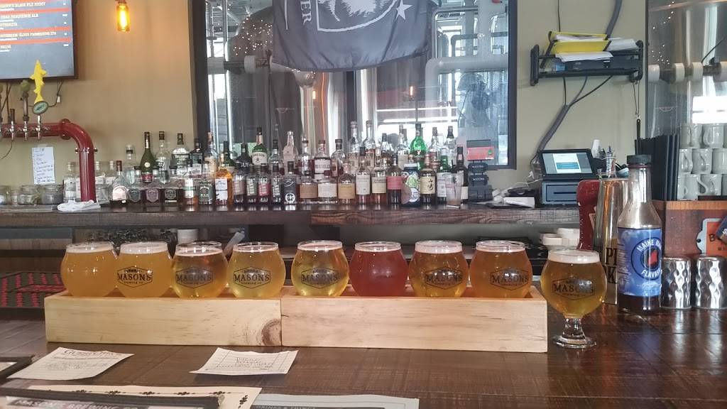 Masons Brewing Company | restaurant | 15 Hardy St, Brewer, ME 04412, USA | 2079896300 OR +1 207-989-6300