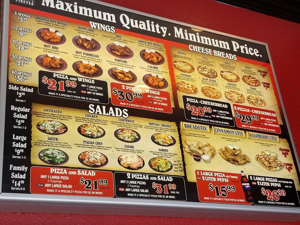 Pizza Pirates | restaurant | 2092 S Garey Ave, Pomona, CA 91766, USA | 9095901700 OR +1 909-590-1700