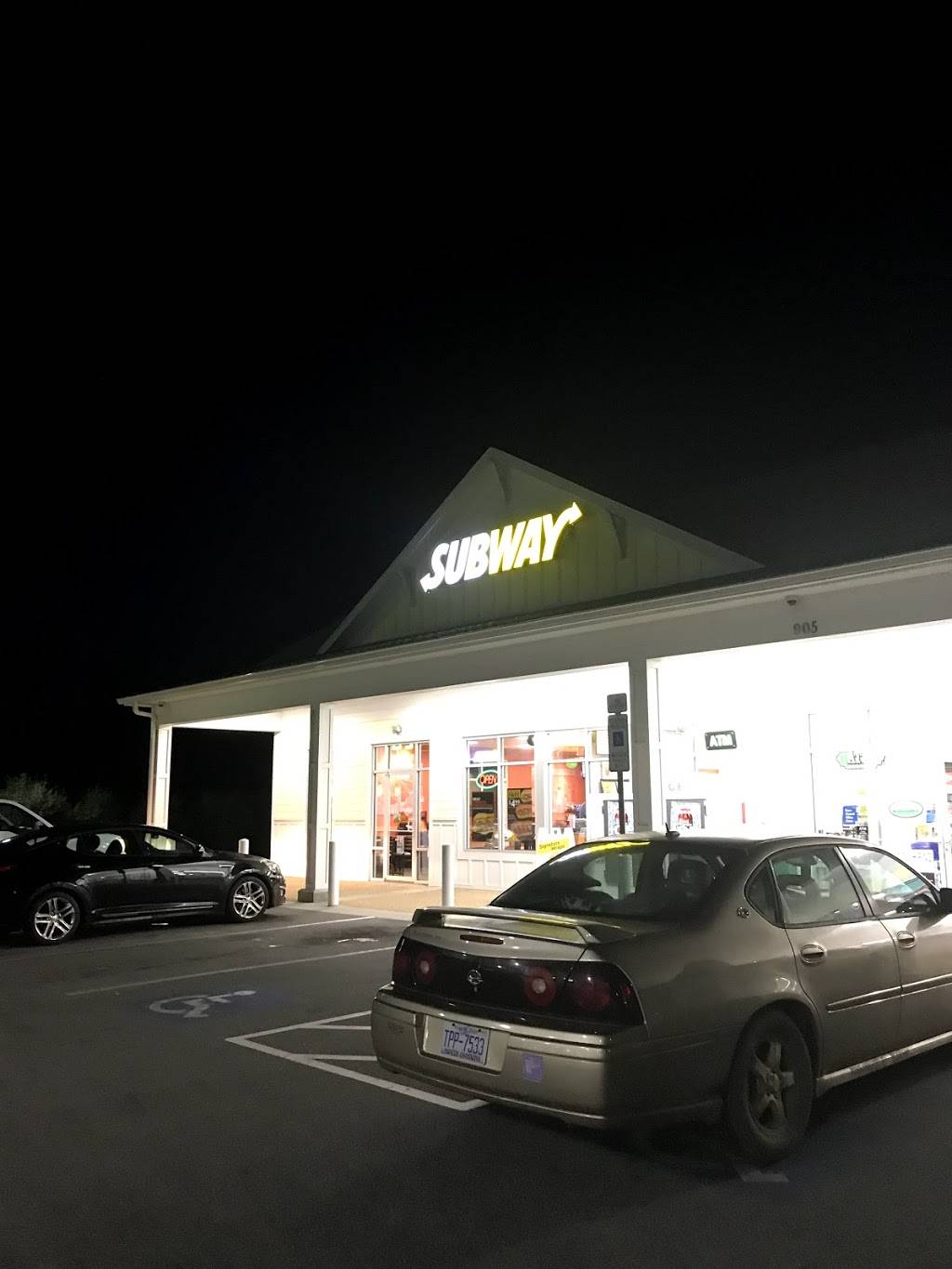 Subway | restaurant | 905 Old Ocean Hwy, Bolivia, NC 28422, USA | 9102537607 OR +1 910-253-7607
