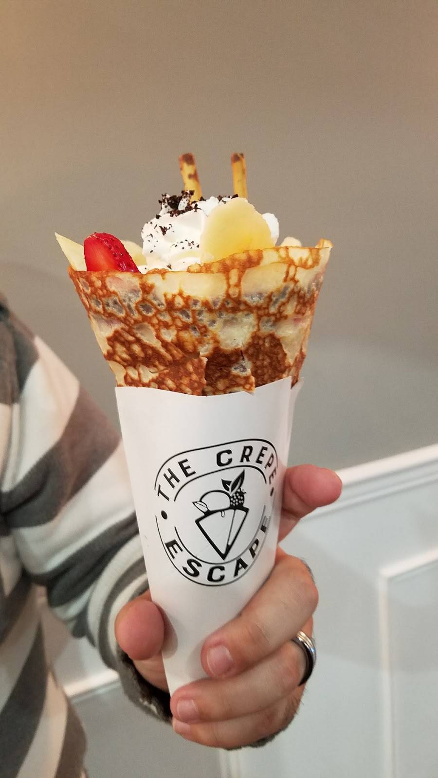 The Crepe Escape And Creamery | restaurant | 724 N Rolling Rd, Catonsville, MD 21228, USA | 4107882100 OR +1 410-788-2100