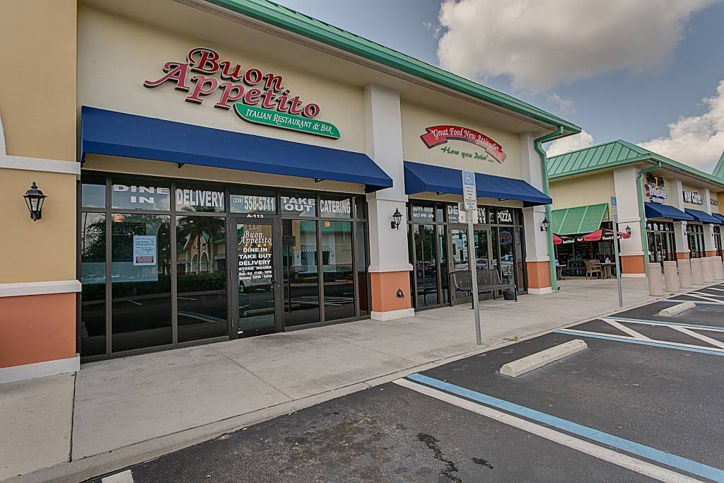 Buon Appetito Restaurant & Bar | restaurant | 2384 Surfside Blvd #113, Cape Coral, FL 33991, USA | 2395585711 OR +1 239-558-5711