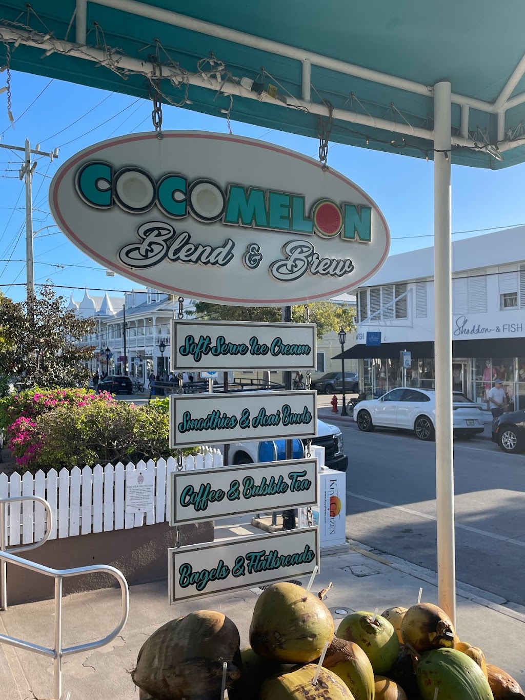 Cocomelon Blend & Brew | restaurant | 1075 Duval St C10, Key West, FL 33040, USA | 3057417088 OR +1 305-741-7088