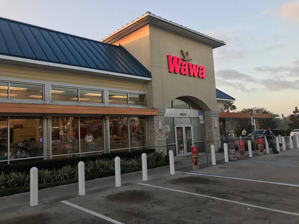 Wawa | cafe | 5910 Central Florida Pkwy, Orlando, FL 32821, USA | 4073455210 OR +1 407-345-5210