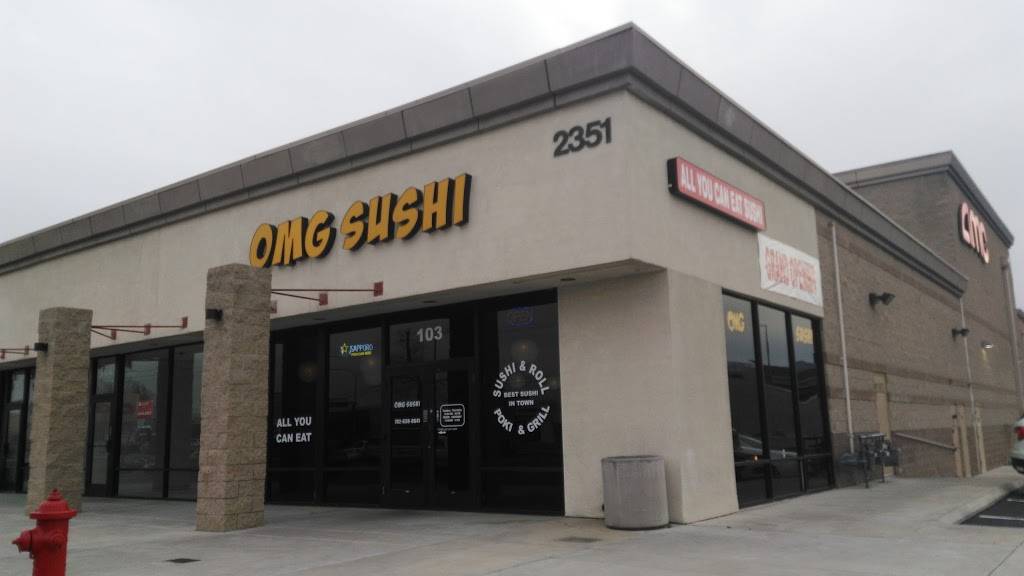 OMG Sushi | restaurant | 2351 N Rainbow Blvd #103, Las Vegas, NV 89108, USA | 7026380641 OR +1 702-638-0641
