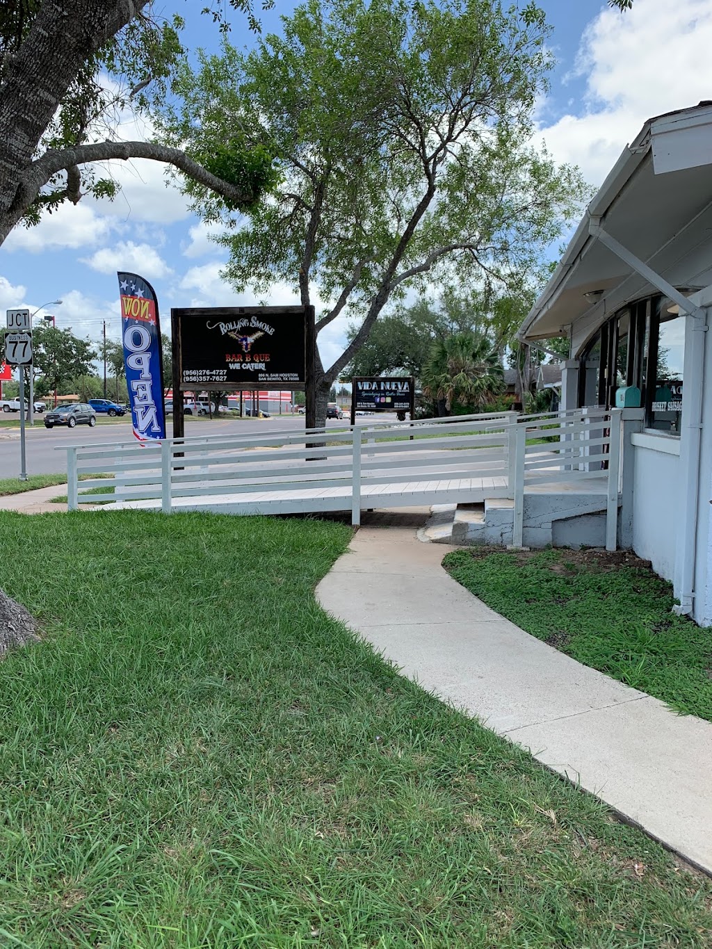 Rolling Smoke Bbq | restaurant | 806 N Sam Houston Blvd, San Benito, TX 78586, USA | 9562764727 OR +1 956-276-4727