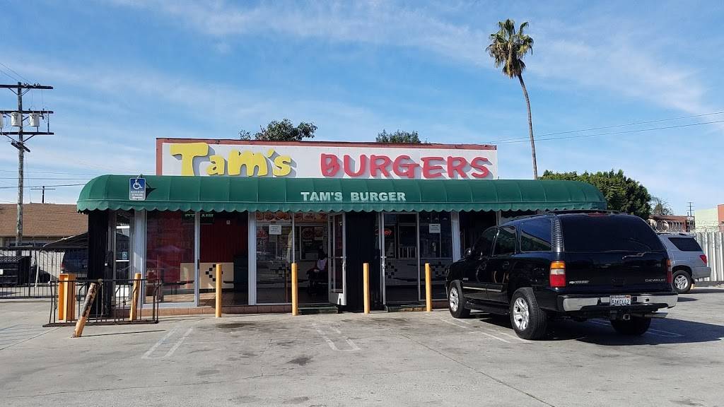 Tams Burger | restaurant | 2801 S Central Ave, Los Angeles, CA 90011, USA | 3232345630 OR +1 323-234-5630
