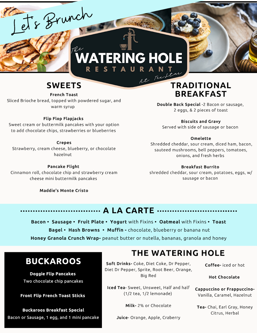 The Watering Hole at TexStar | restaurant | 5505 132nd St, Lubbock, TX 79424, USA | 8066963663 OR +1 806-696-3663