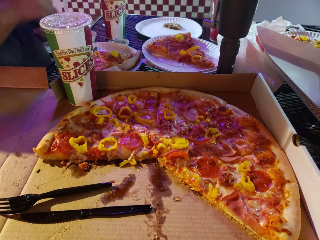 Slices Pizza | meal delivery | 2000 E Rio Salado Pkwy, Tempe, AZ 85281, USA | 4809662021 OR +1 480-966-2021