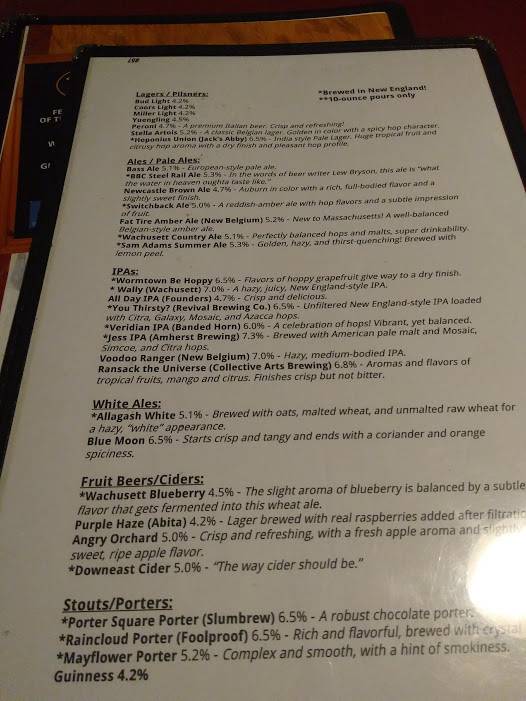 Draught House Bar & Grill | restaurant | 42 W Boylston St, West Boylston, MA 01583, USA | 5088354722 OR +1 508-835-4722