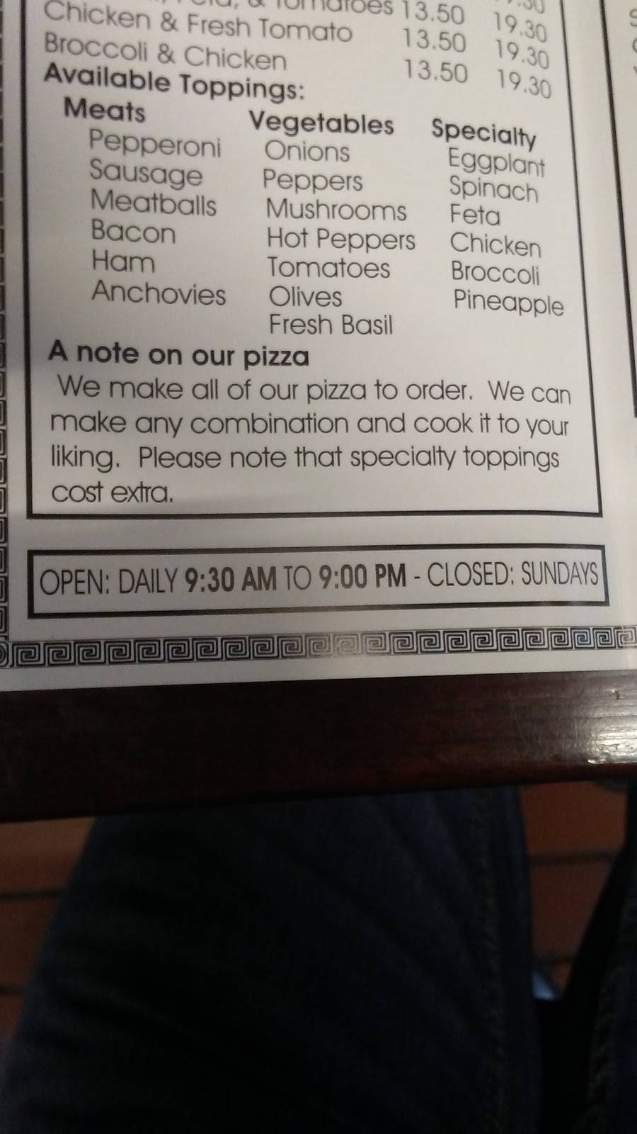 Basils Pizza | restaurant | 1270 Cranston St, Cranston, RI 02920, USA | 4019464470 OR +1 401-946-4470