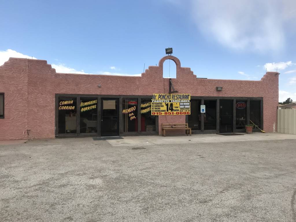 Mr Ponchos Mexican Restaurant | restaurant | 12006 Socorro Rd, San Elizario, TX 79849, USA | 9158510606 OR +1 915-851-0606
