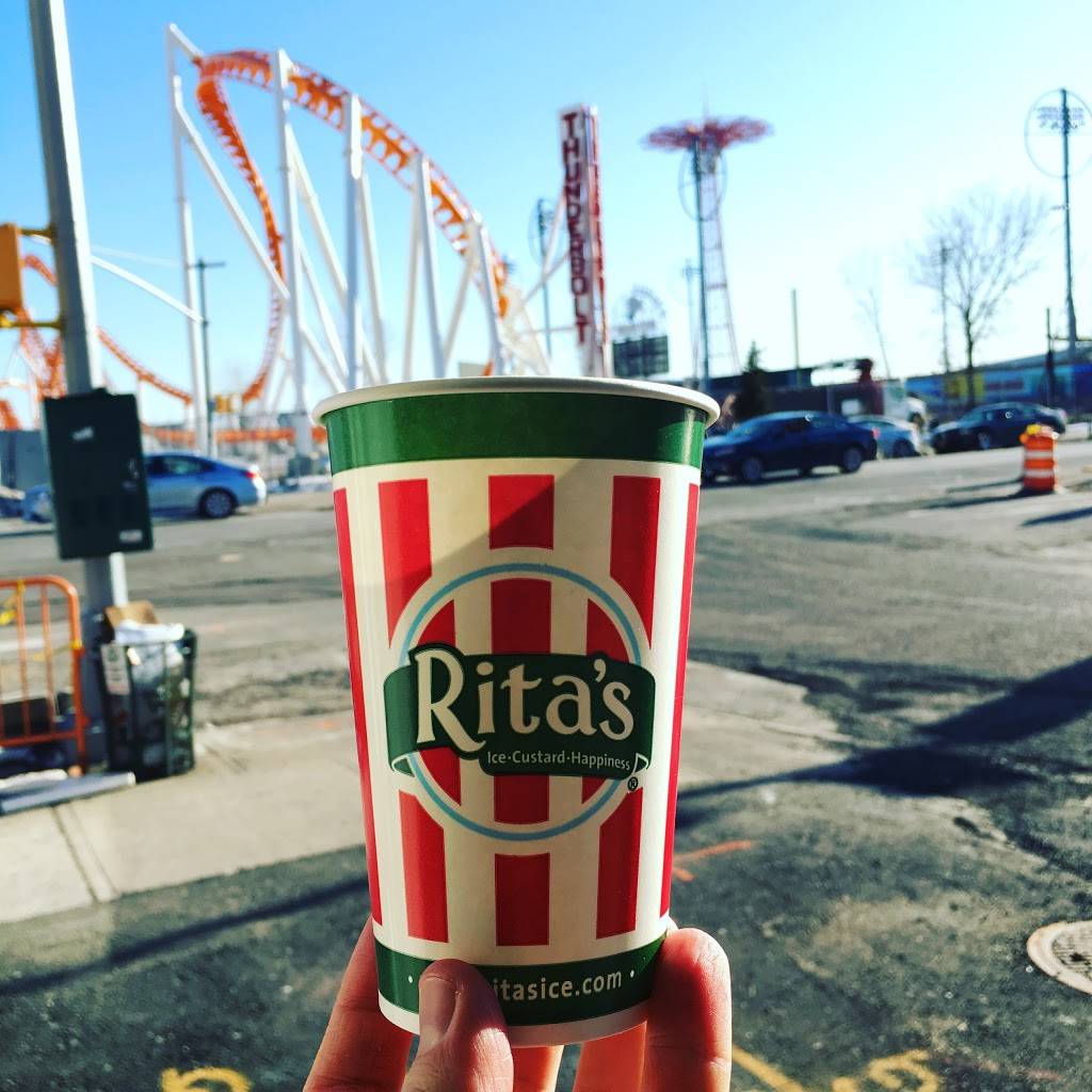 Ritas Italian Ice & Frozen Custard | restaurant | 1327 Surf Ave, Brooklyn, NY 11224, USA | 7182667482 OR +1 718-266-7482