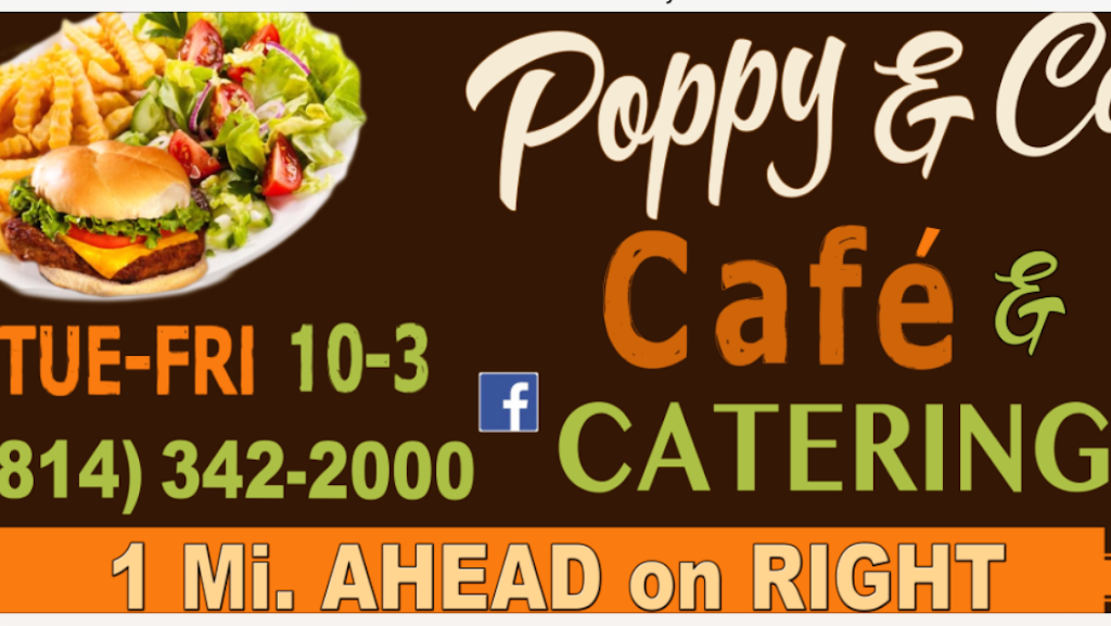 Poppy & Co | restaurant | 124 N 2nd St, Philipsburg, PA 16866, USA | 8143422000 OR +1 814-342-2000