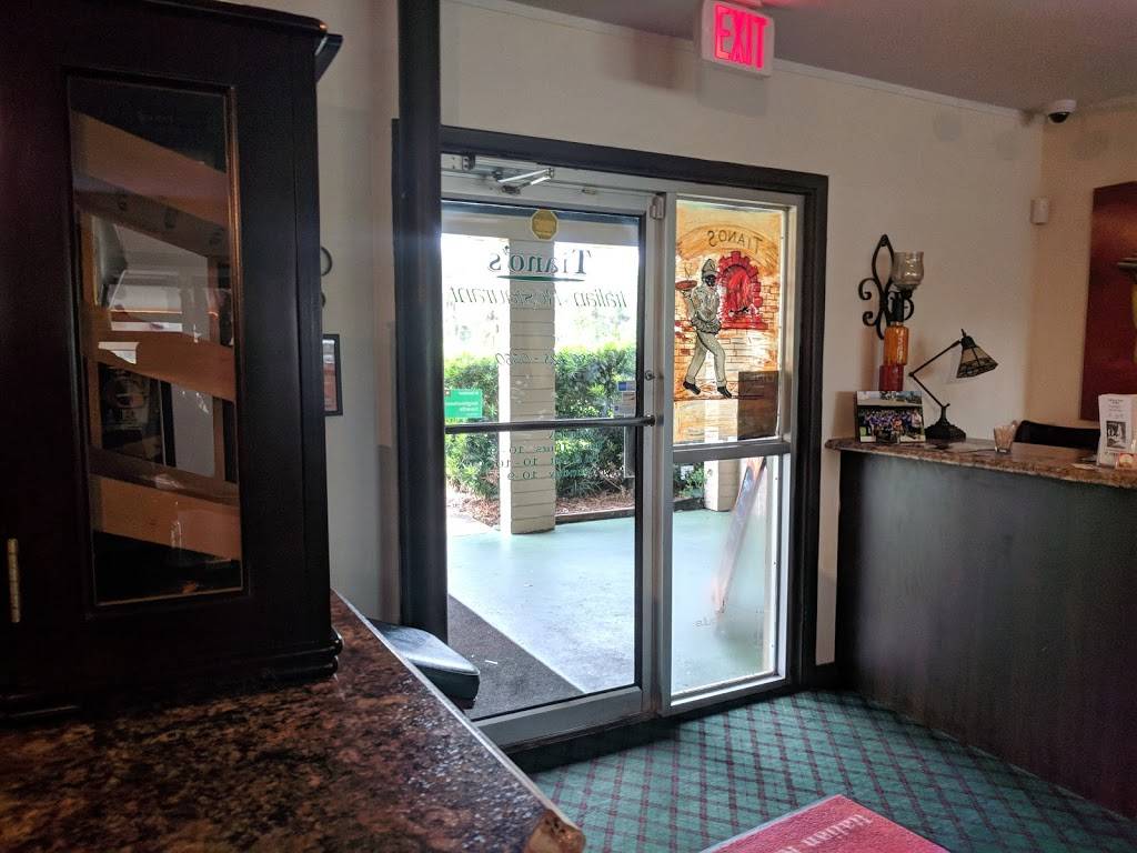 Tianos Italian Restaurant | restaurant | 1000 Wayne Ave, New Smyrna Beach, FL 32168, USA | 3864280330 OR +1 386-428-0330