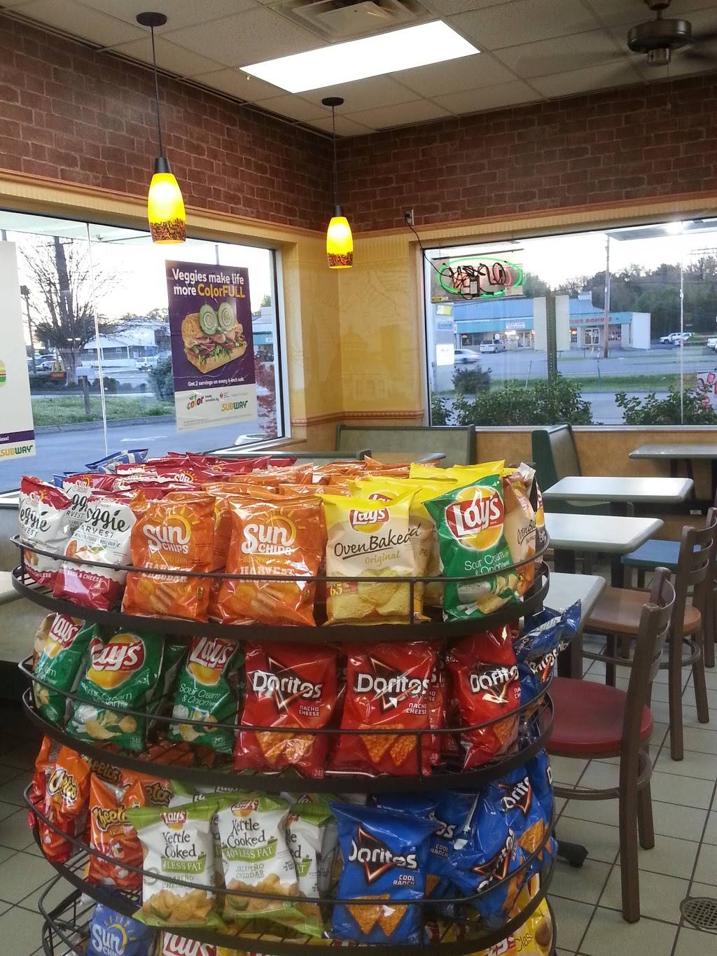 Subway | restaurant | 5969 W Andrew Johnson Hwy, Morristown, TN 37814, USA | 4235868173 OR +1 423-586-8173