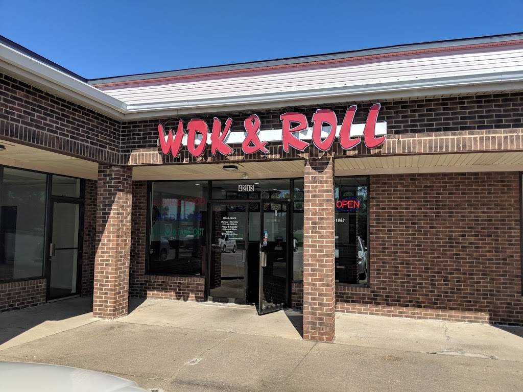 Wok & Roll | restaurant | 4213 Richardson Rd, Independence, KY 41011, USA | 8596471888 OR +1 859-647-1888