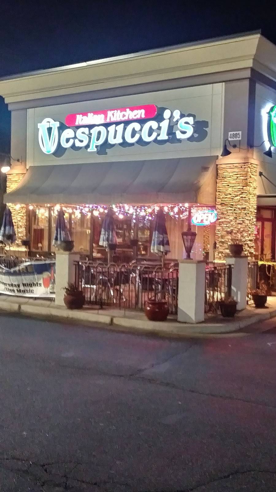 Vespuccis Pizza & Pasta | restaurant | 4805 Canton Rd #100, Marietta, GA 30066, USA | 7709281212 OR +1 770-928-1212