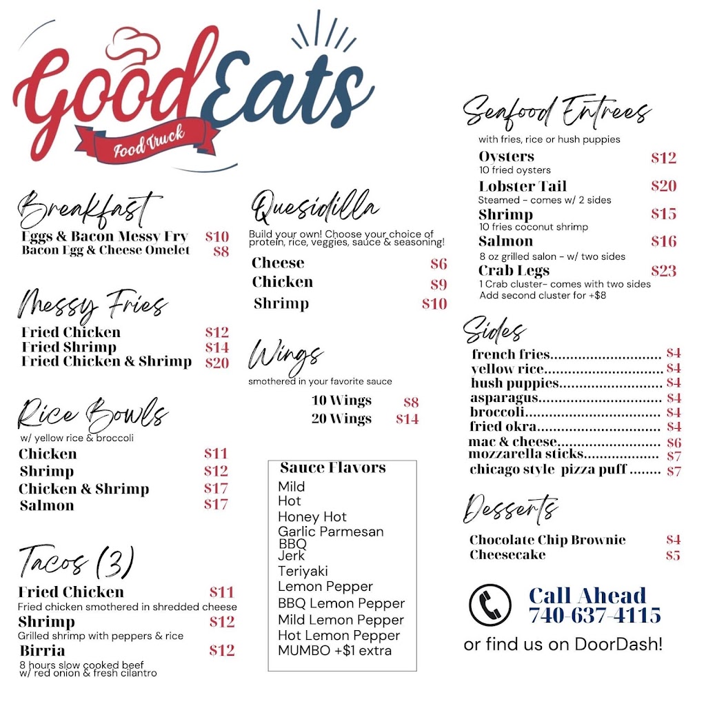 Good Eats | restaurant | 201 Main St, Jackson, OH 45640, USA | 7406374115 OR +1 740-637-4115