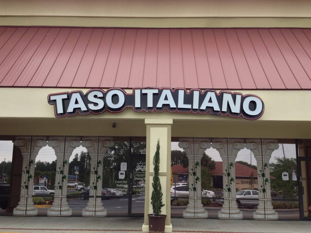 Taso Italiano | restaurant | 4016 Little Rd, New Port Richey, FL 34653, USA | 7278077900 OR +1 727-807-7900