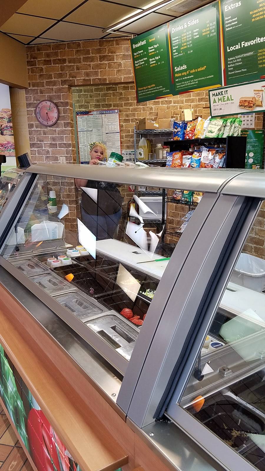 Subway | restaurant | 336 Monroe St, Clarkesville, GA 30523, USA | 7067548103 OR +1 706-754-8103